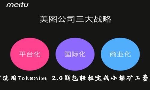 如何使用Tokenim 2.0钱包轻松完成小额矿工费支付