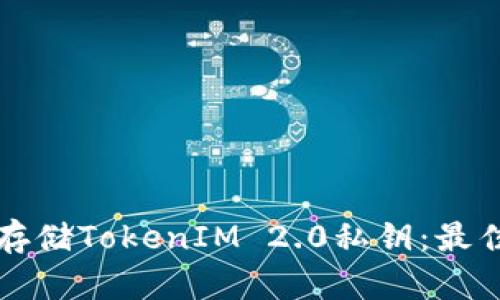 如何安全存储TokenIM 2.0私钥：最佳实践指南