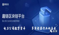 电力公司数字货币——革新能源行业的未来